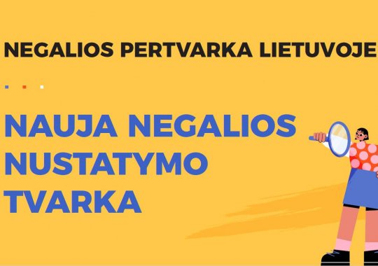 Negalios pertvarka Lietuvoje 