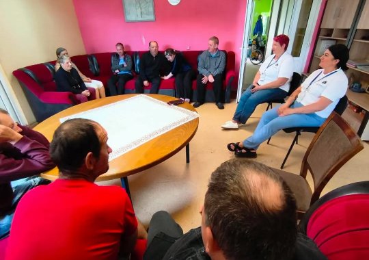 Joniškio r. Žiemgalos gimnazijos Dienos užimtumo centre pristatytos socialinės paslaugos ir pagalbos galimybės