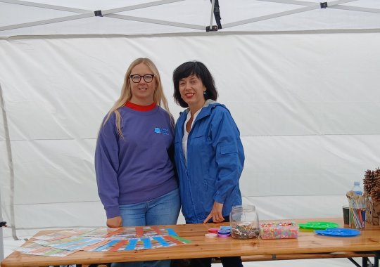 Bendrystė, edukacijos ir žinutė apie vaiko globą Pošupių kaimo bendruomenės Sūrių šventėje