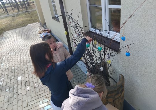 Velykų laukimas Žagarės vaikų dienos centre