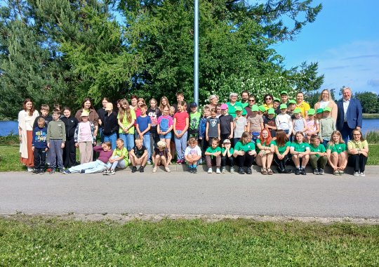 Vaikų dienos centrų sąskrydis Žagarėje subūrė bendrystei ir aktyviam laisvalaikiui
