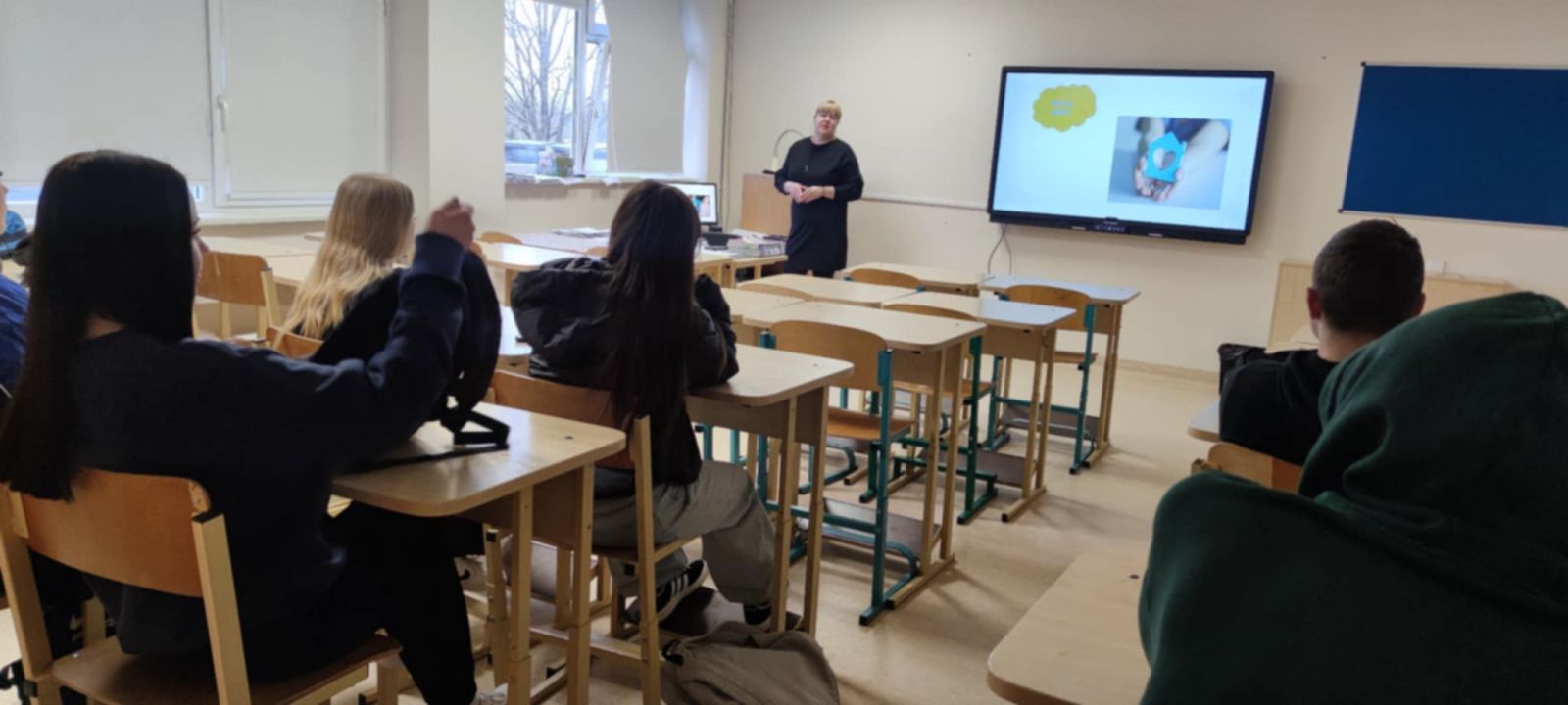 Pamoka apie vaiko globą Žagarės gimnazijoje