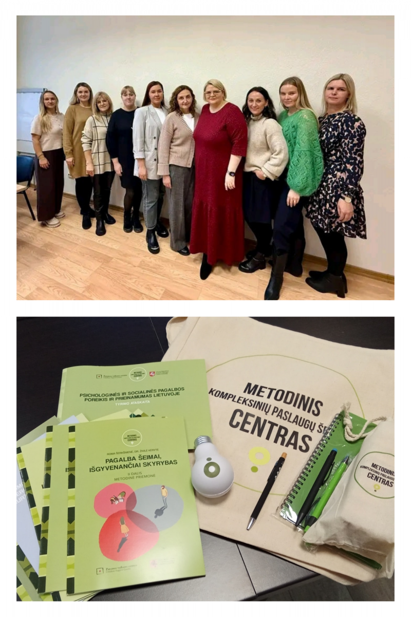 Susitikimo akimirka Pakruojo nestacionarių socialinių paslaugų centre