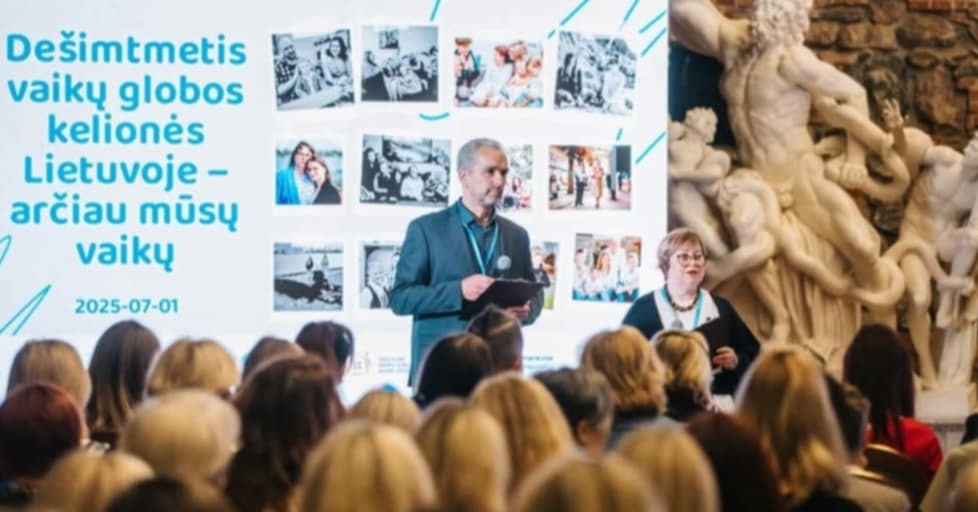 Akimirkos iš konferencijos vaikų globos tema