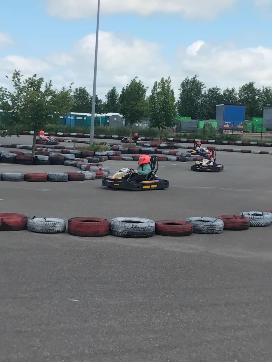 Vaikų pramogos kartodrome