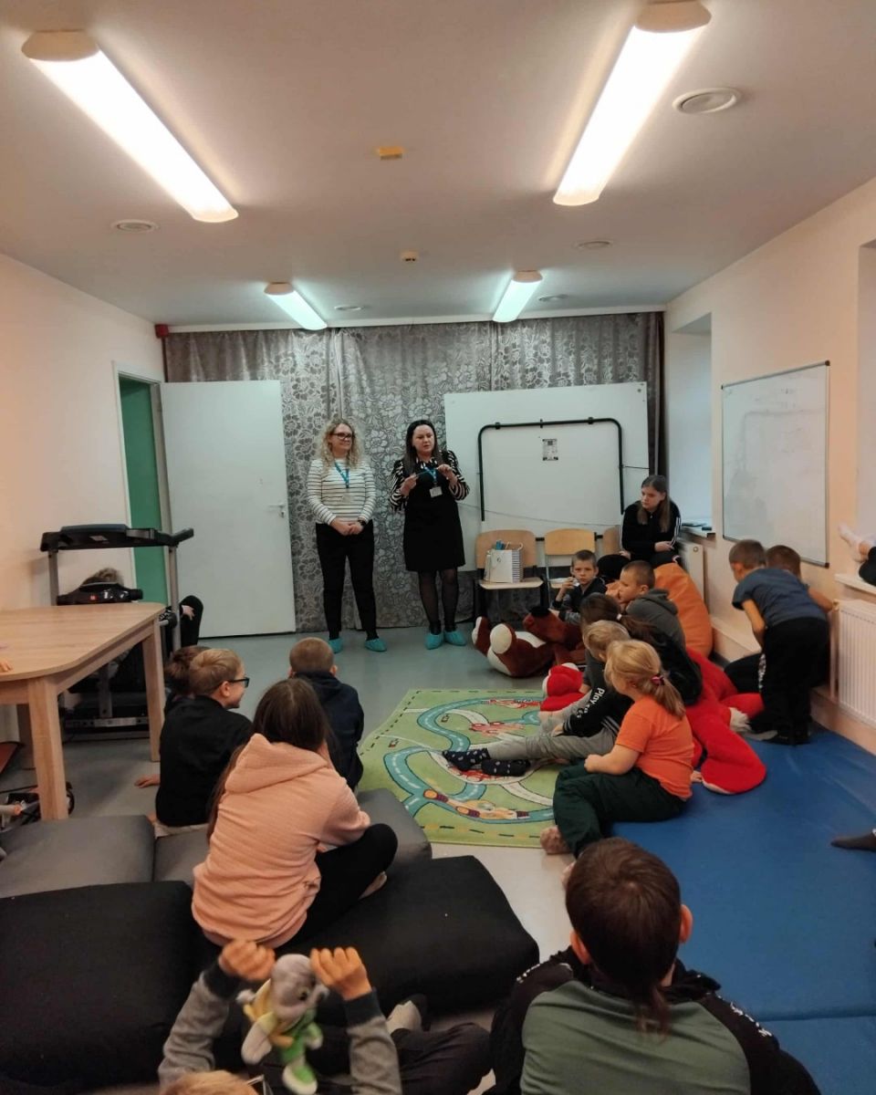 Vaiko teisių specialisčių vizitas vaikų dienos centre "Spindulys"