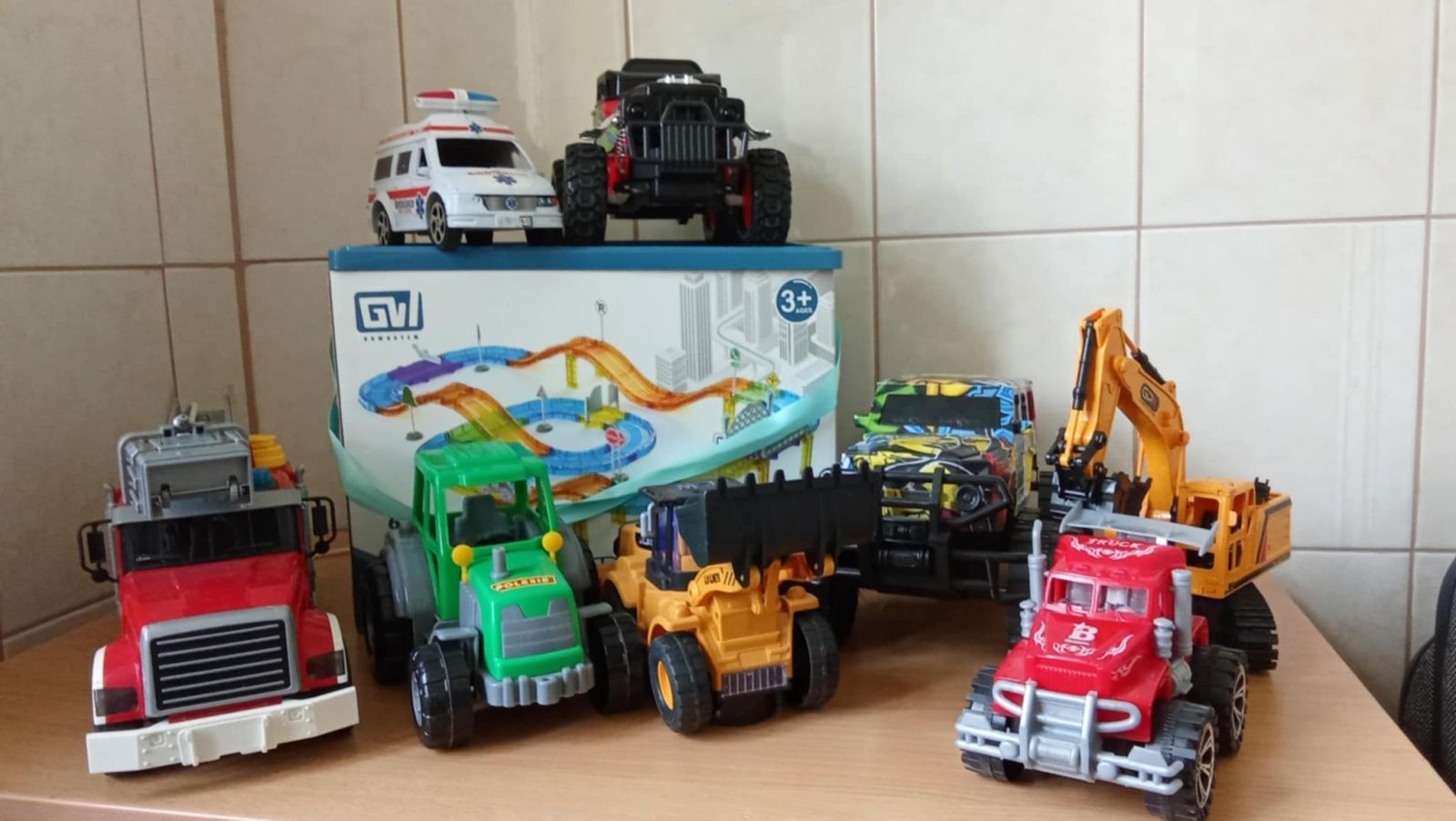 Žaislai mažiesiems Krizių centro gyventojams