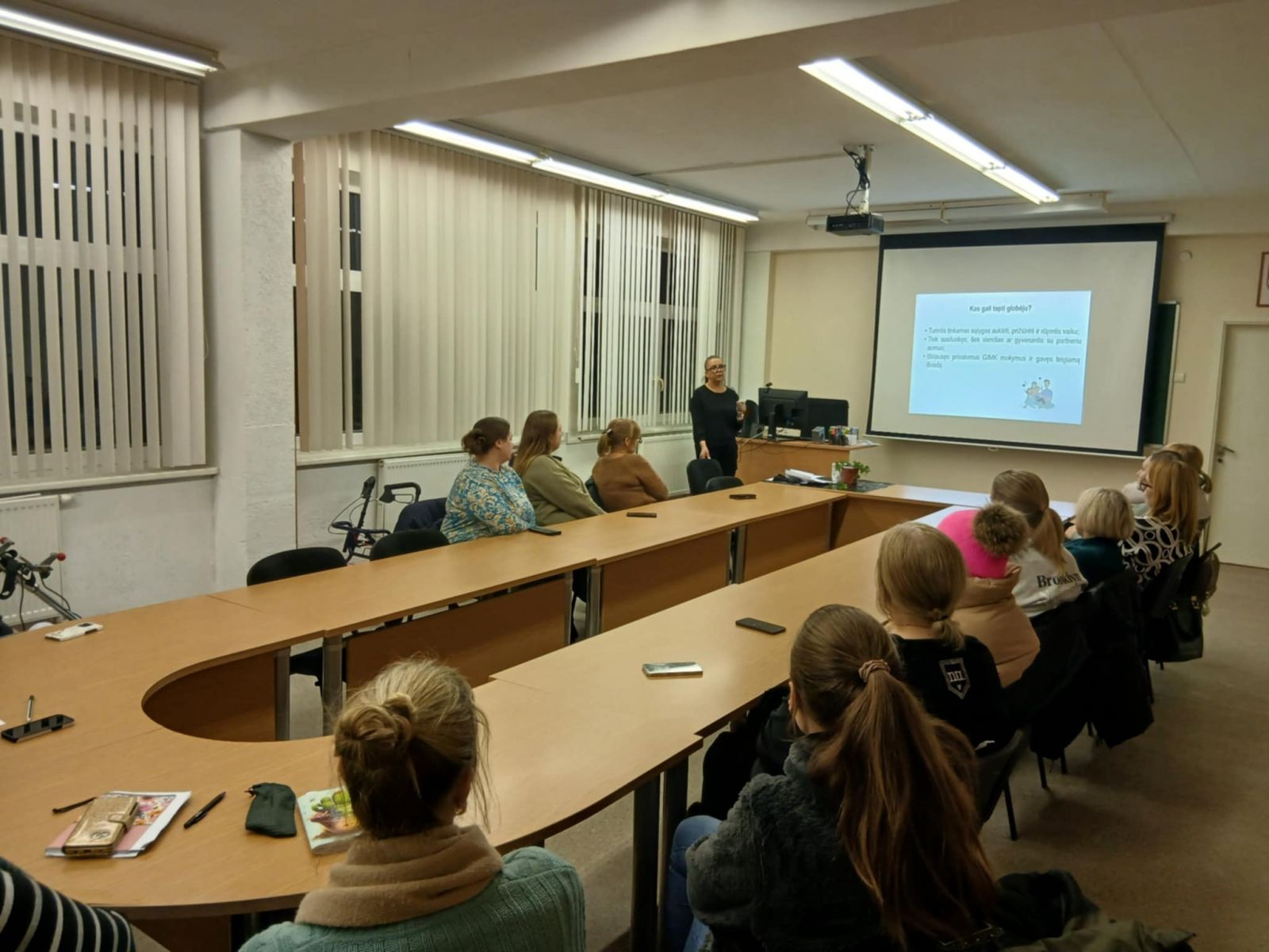 Susitikimas su Joniškio žemės ūkio mokyklos individualios priežiūros darbuotojais