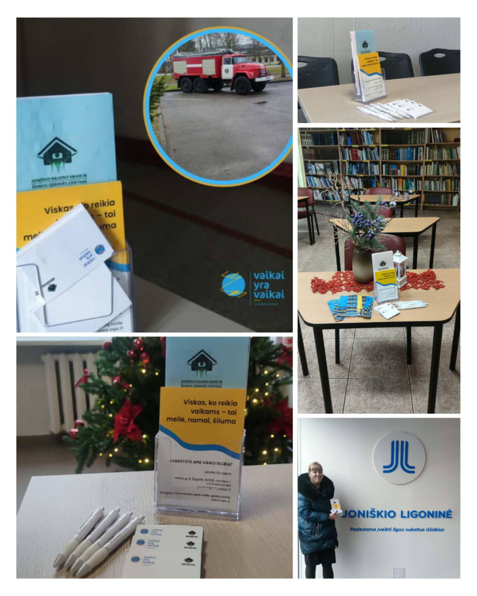 Vaiko globos viešinimas