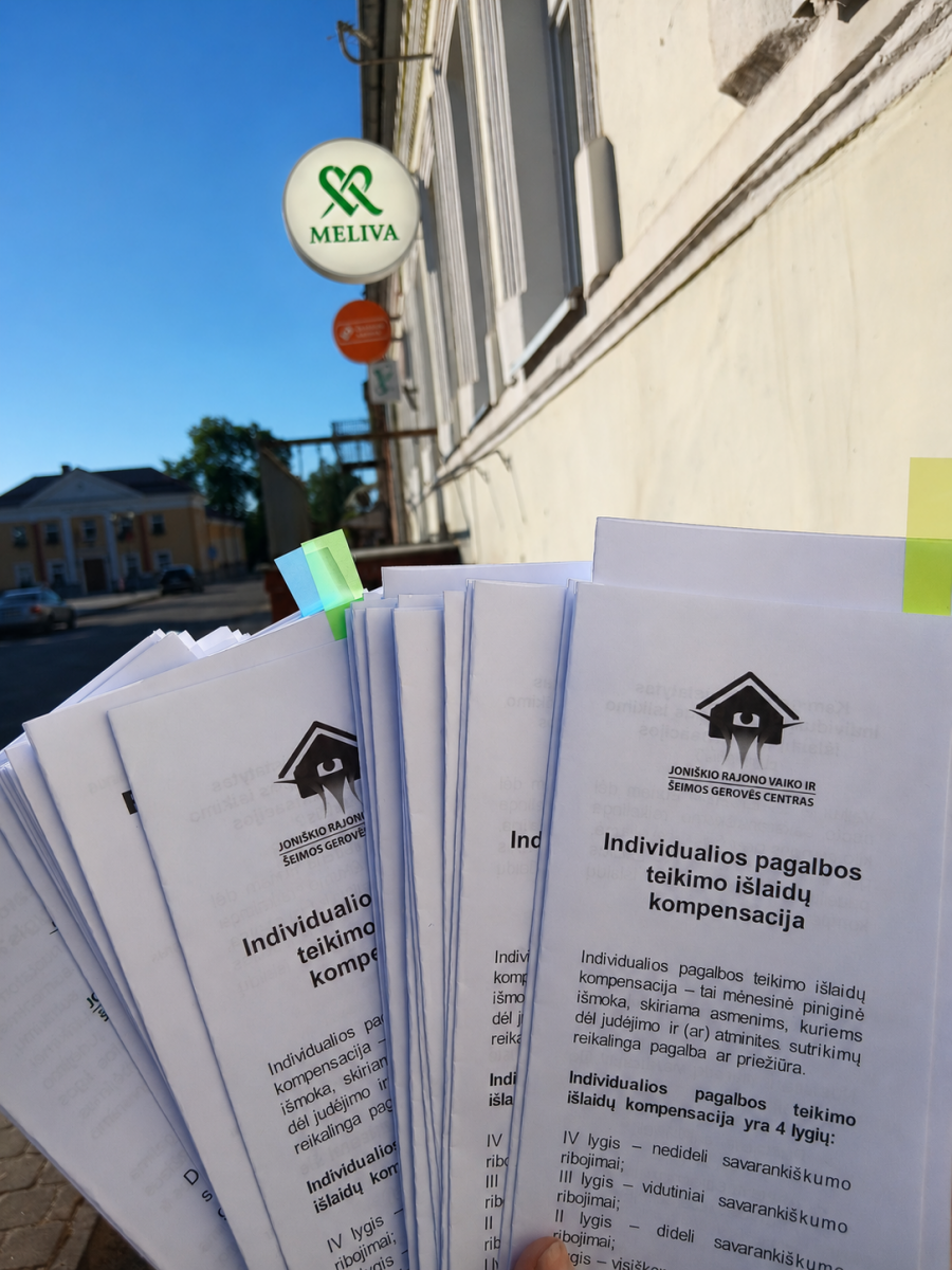 Bendruomeninė visuomenės informavimo akcija Žagarėje