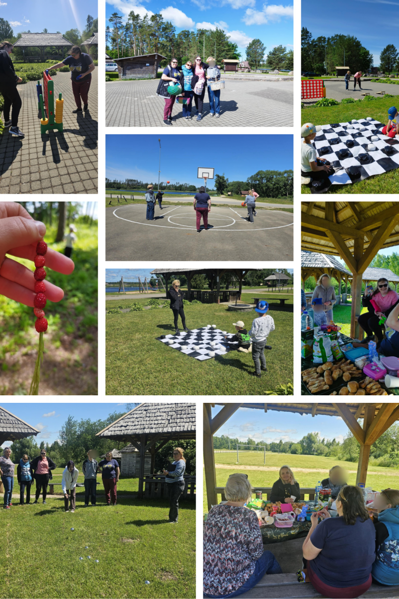 Globėjų iškylos prie Žvelgaičių ežero akimirkos