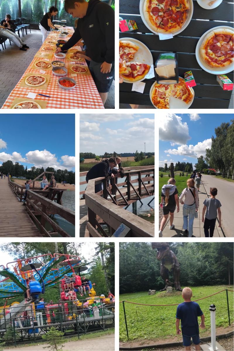 Vaikų dienos centro vasaros išvykų akimirkos