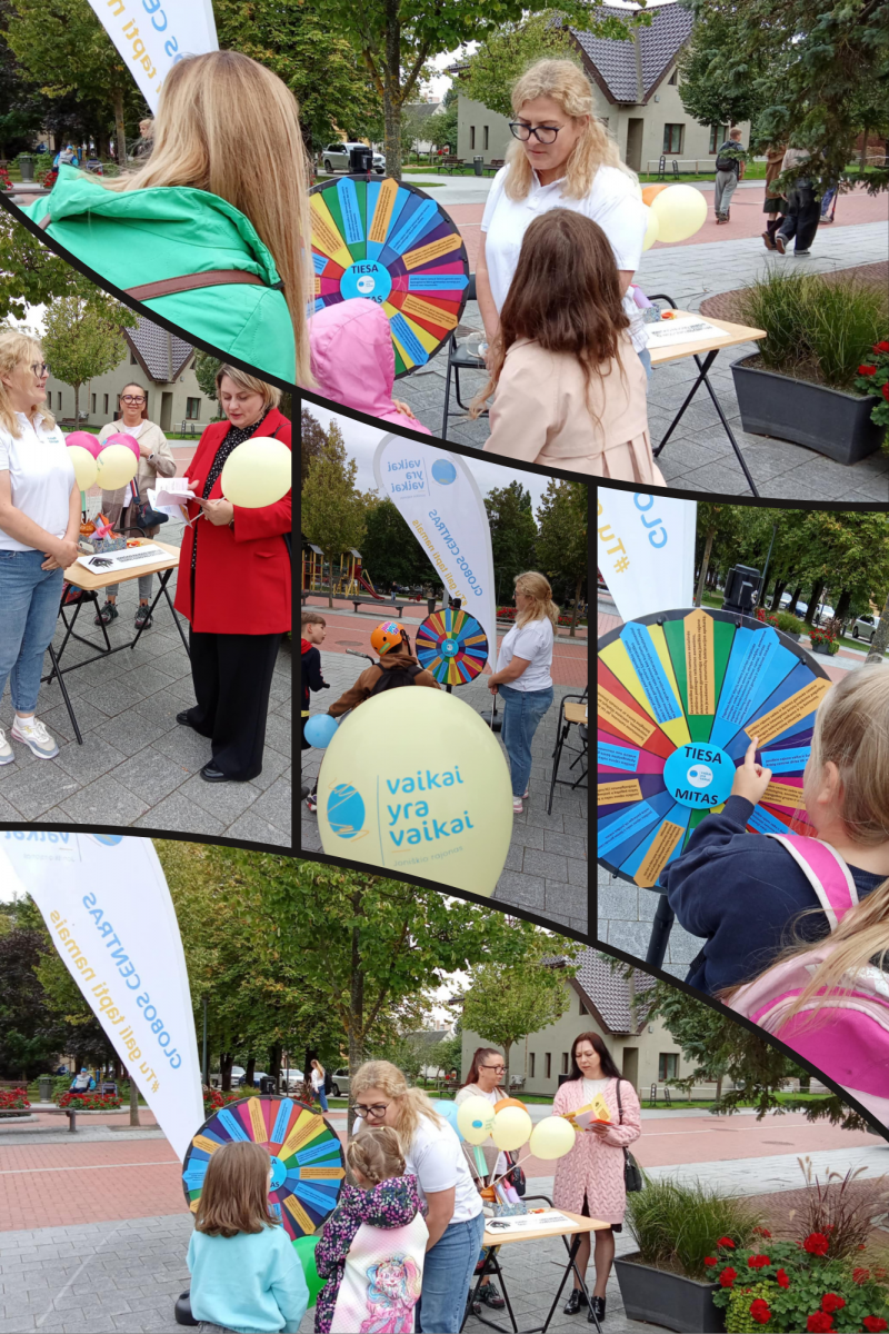 Veiklų mugėje – ne tik informacija, bet ir smagūs iššūkiai