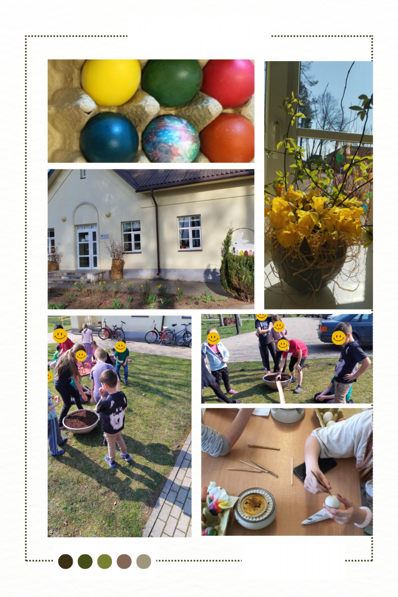 Šventinio pasiruošimo akimirkos vaikų dienos centre