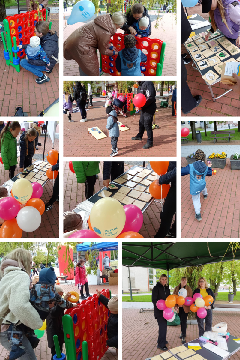 Vaiko dienos šventės akimirkos