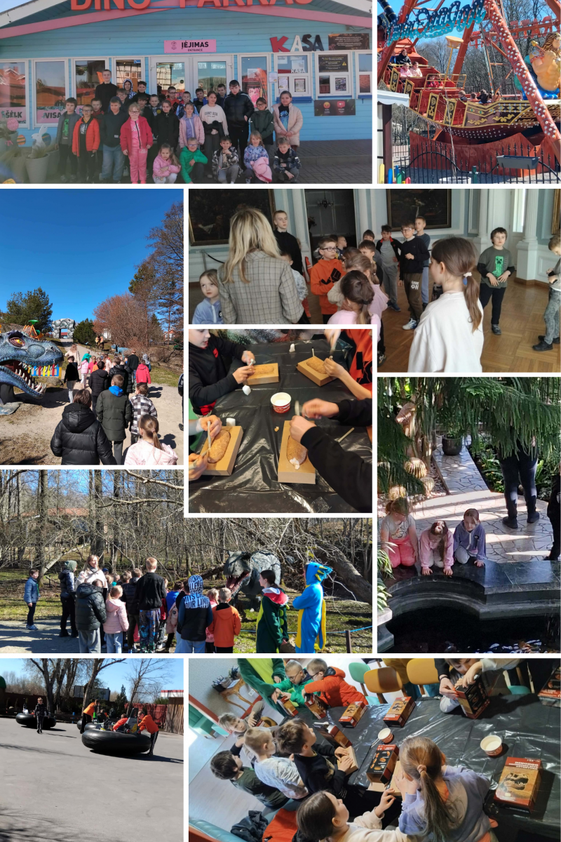 Nepamirštama išvyka į Dino parką