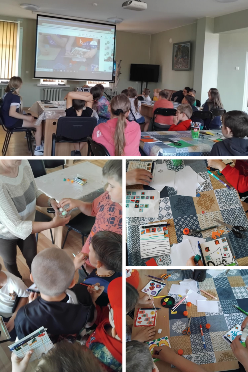 Edukacijos Žagarės bibliotekoje akimirkos