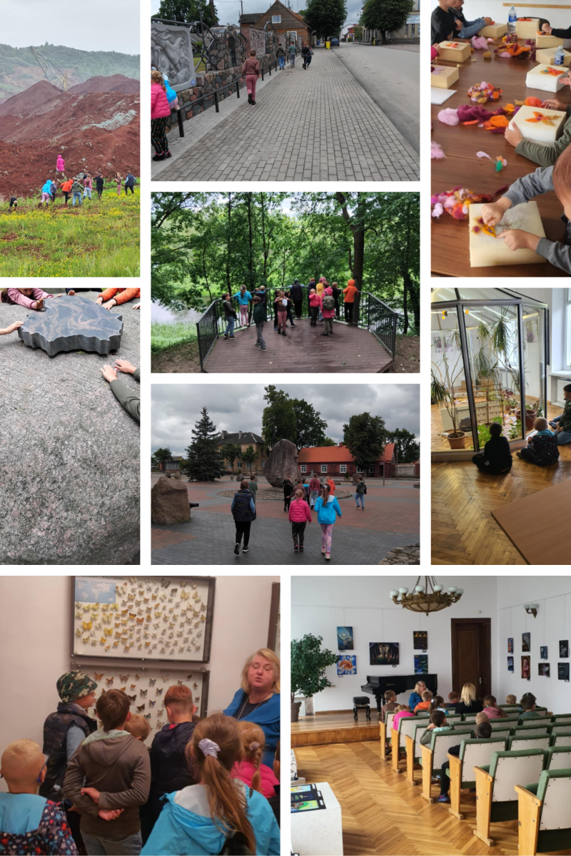 Vaikų pažintis su Akmenės kraštu