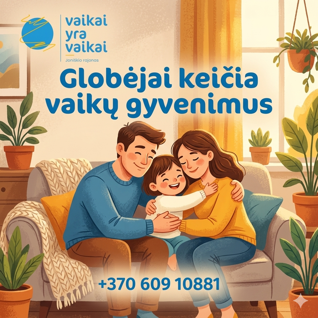 Globėjai keičia vaikų gyvenimus