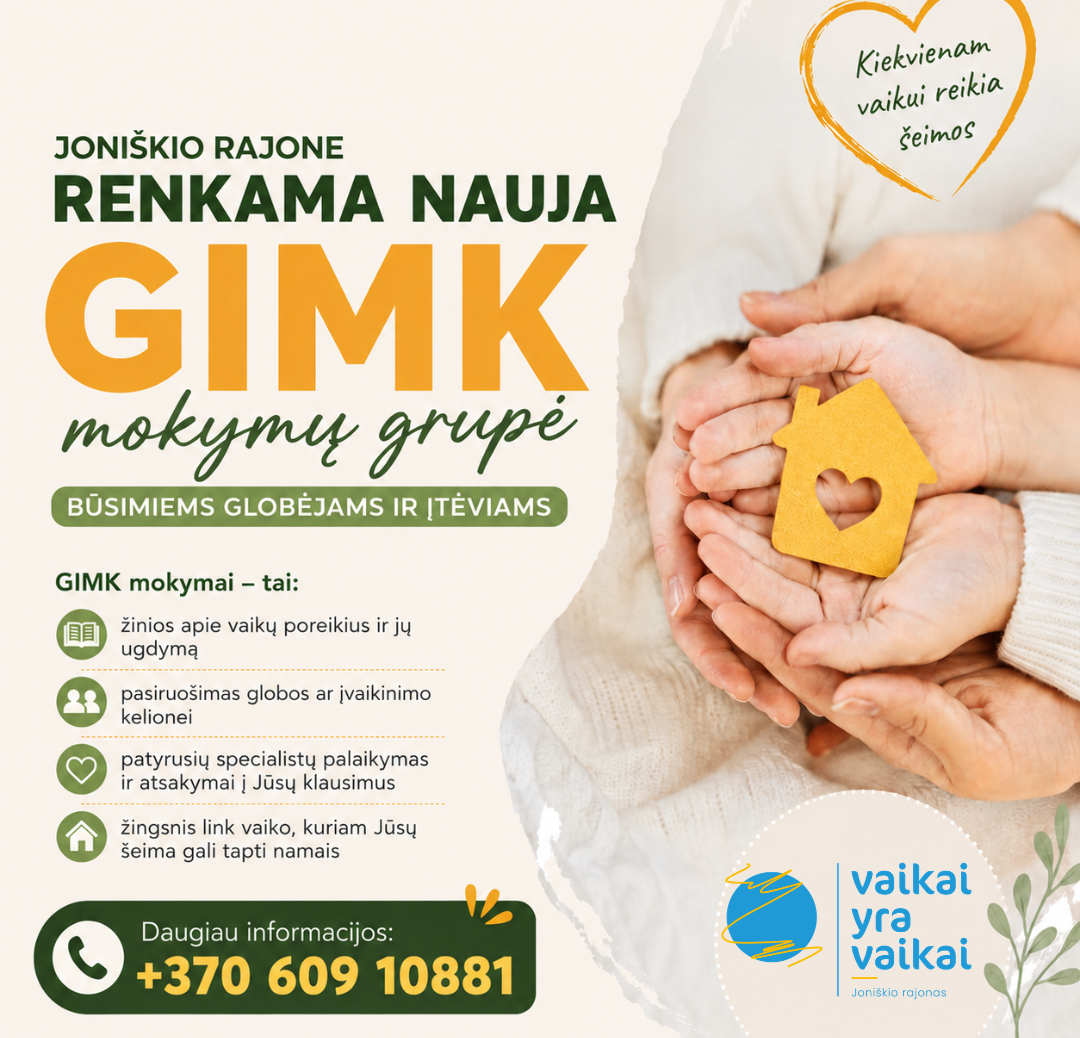 GIMK mokymai